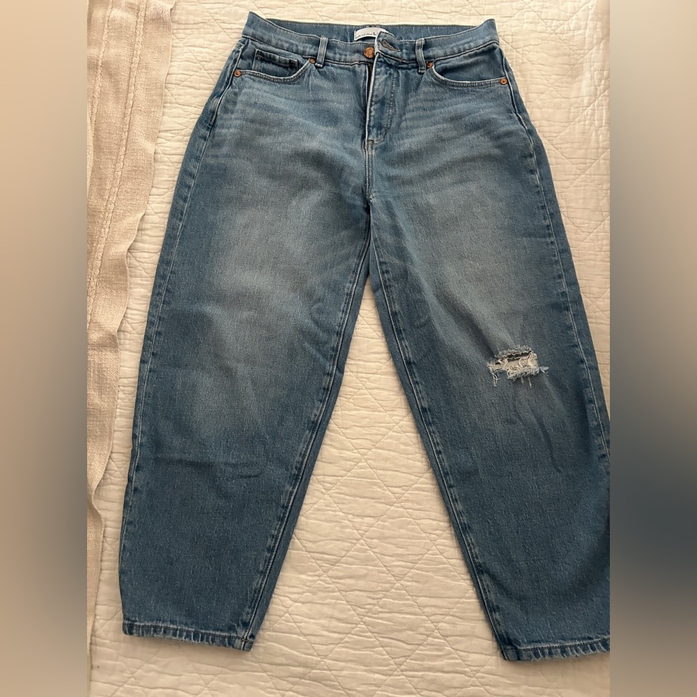 LOFT Barrel Jeans